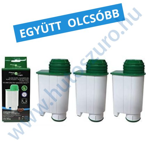 3 db FilterLogic CFL-902B Saeco BRITA INTENZA + CA6702/00 kompatibilis kávéfőző vízszűrő vízlágyító