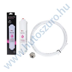 LG gyári hűtőszekrény vízbetötési szett vízszűrővel külső szűrős side by side hűtőszekrényekhez