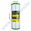 FilterLogic SFL-50-5-13HS  Pleatco PWW50L, Darlly 40508, Magnum O250, WF-56MG kompatibilis jakuzzi szűrőbetét 