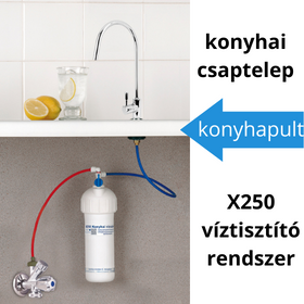 Konyhai víztisztító rendszer X250